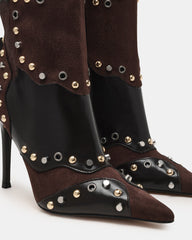 REVIVE BROWN MULTI WIDE CALF